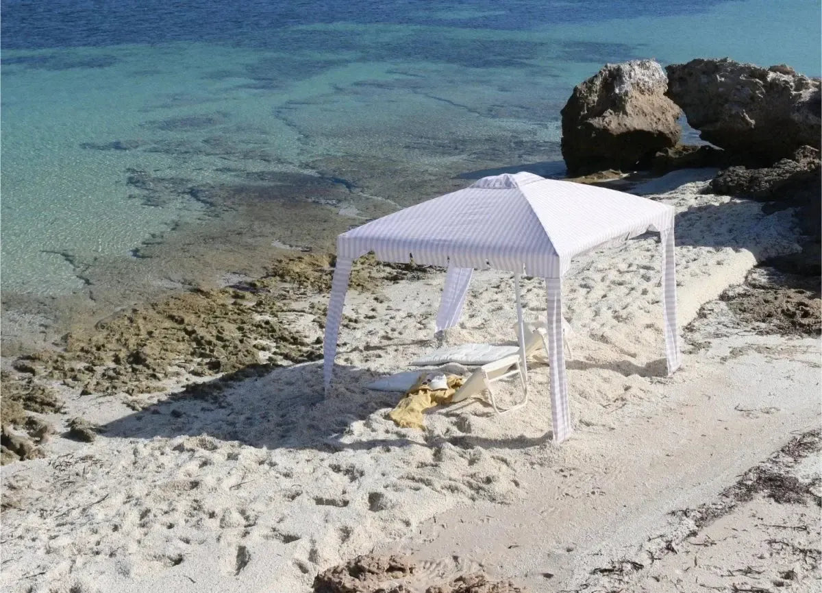 Beach Cabana Casa Stripe-Travel & Outdoors-Sunny Life-The Bay Room