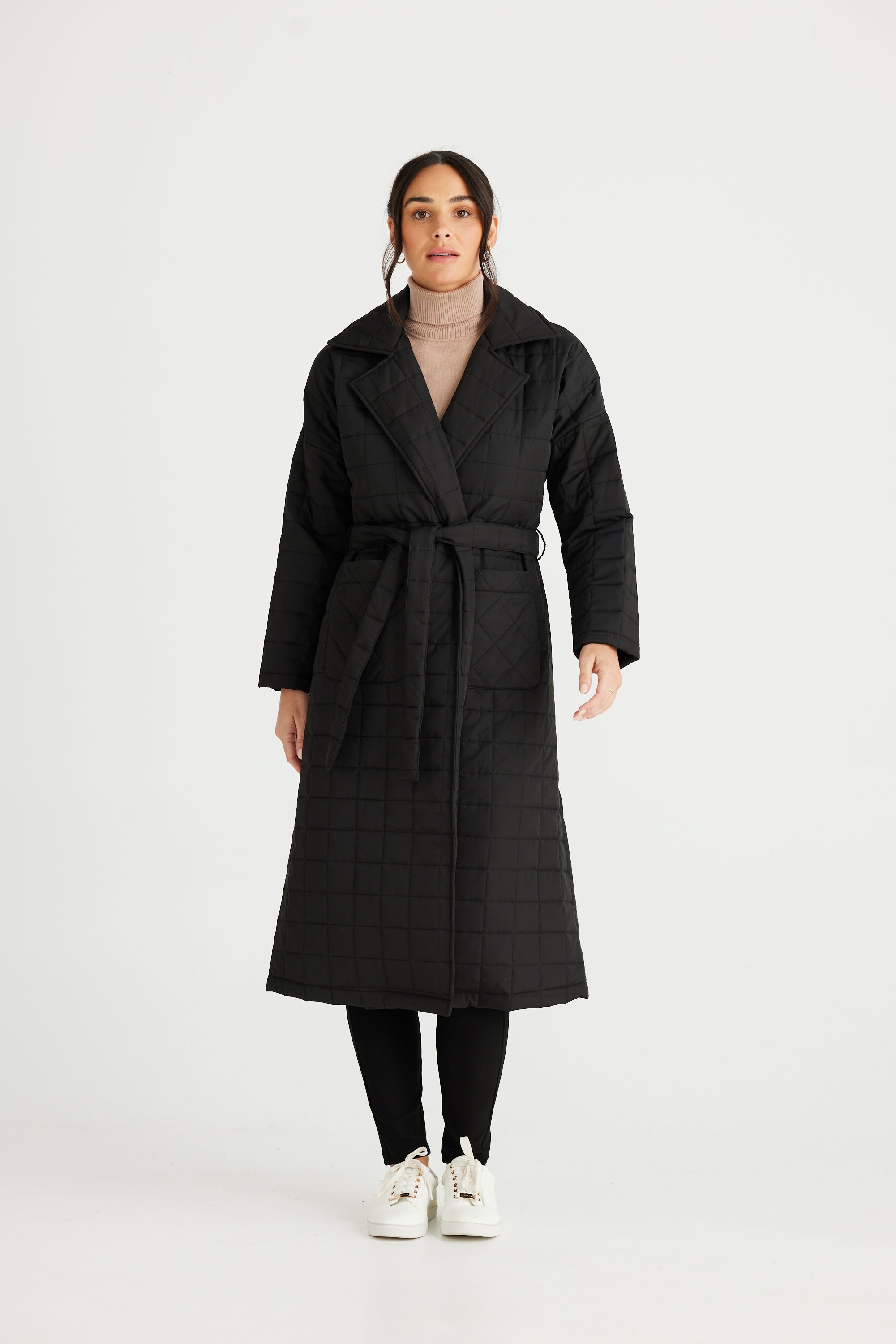 Bedford Longline Puffer - Black-Jackets, Vests & Coats-Brave & True-The Bay Room
