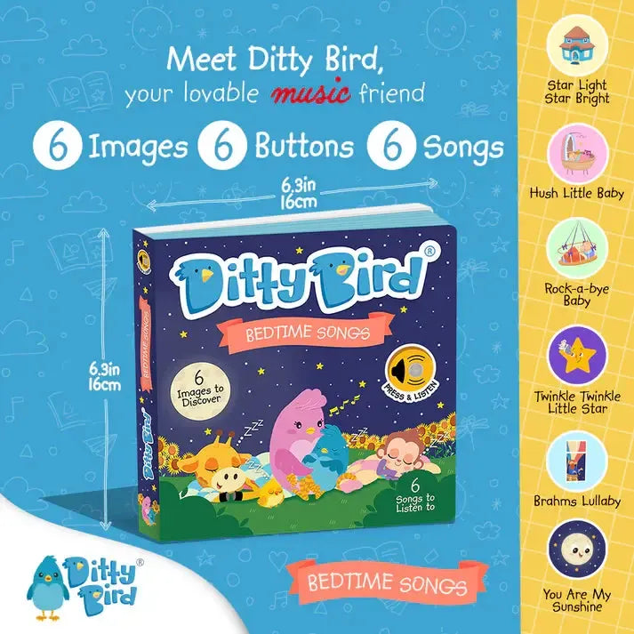 Bedtime Songs-Nursery & Nurture-Ditty Bird-The Bay Room
