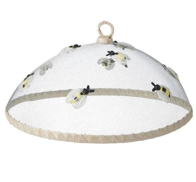 Bee Mesh Food Cover 35cm Beige-Dining & Entertaining-Coast To Coast Home-The Bay Room