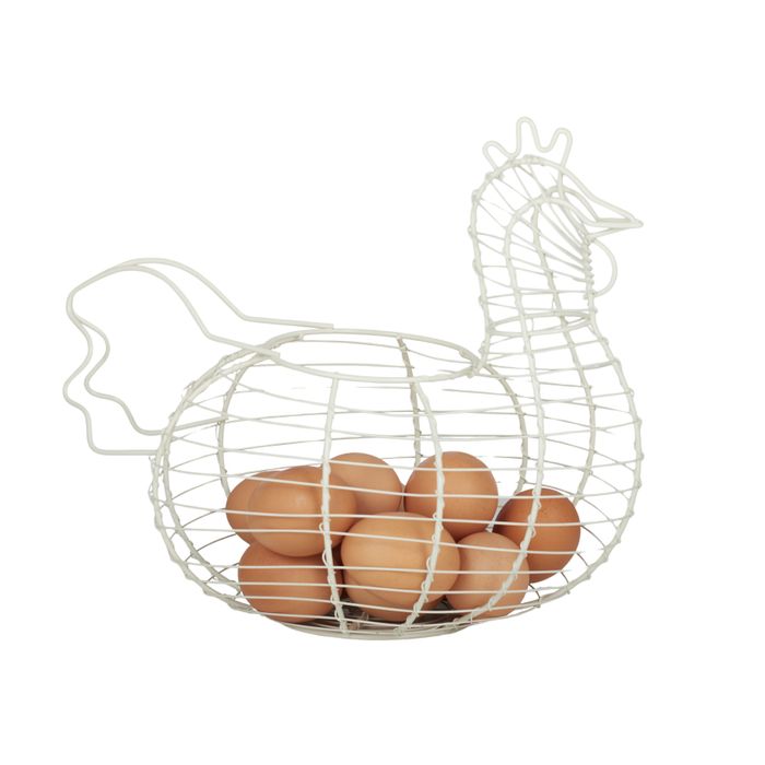 Benloch Metal Chook Basket 33x17x24cm-Kitchenware-Coast To Coast Home-The Bay Room