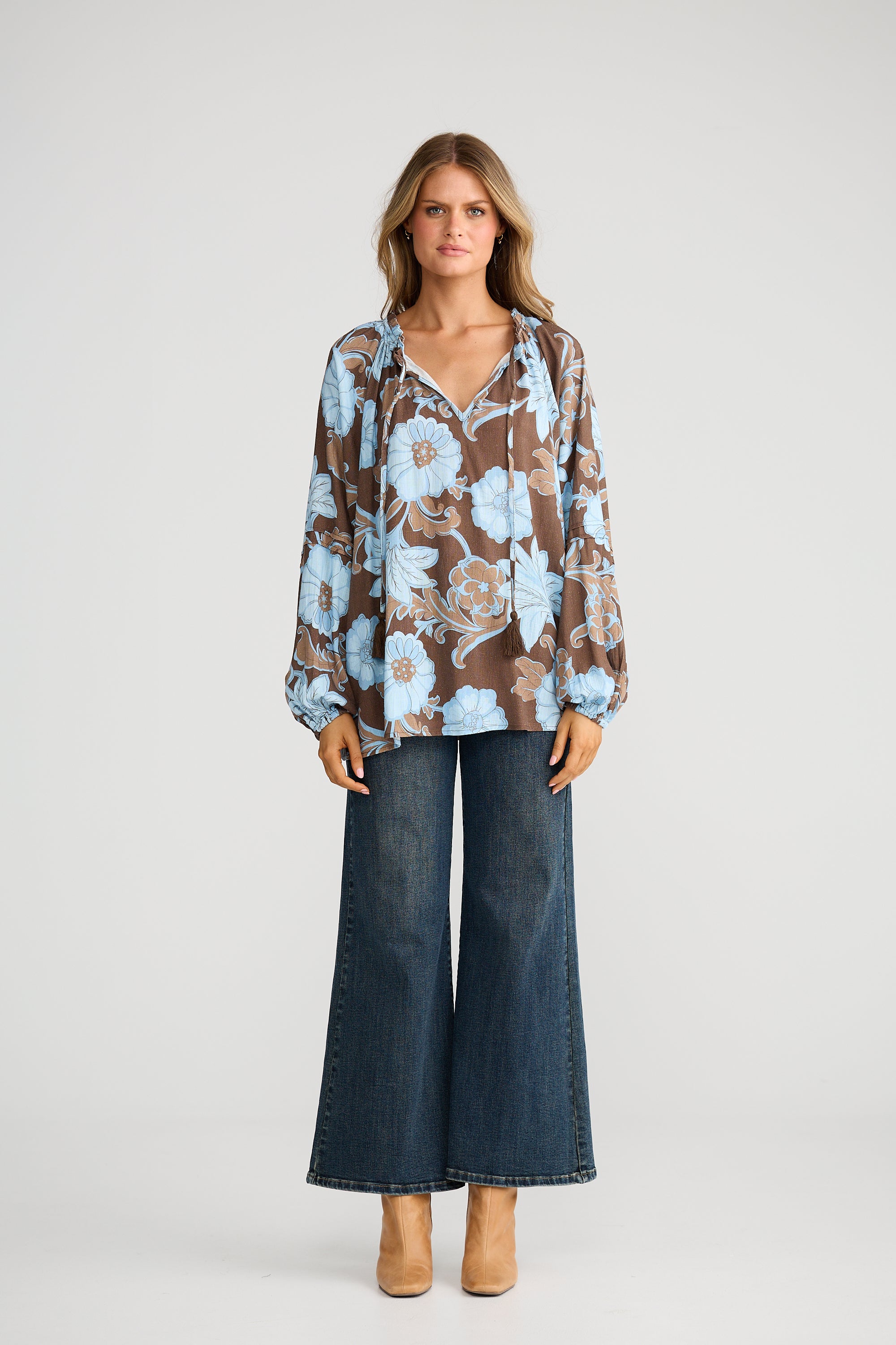 Billy Ray Top - Chocolate Ibiza-Tops-Talisman-The Bay Room