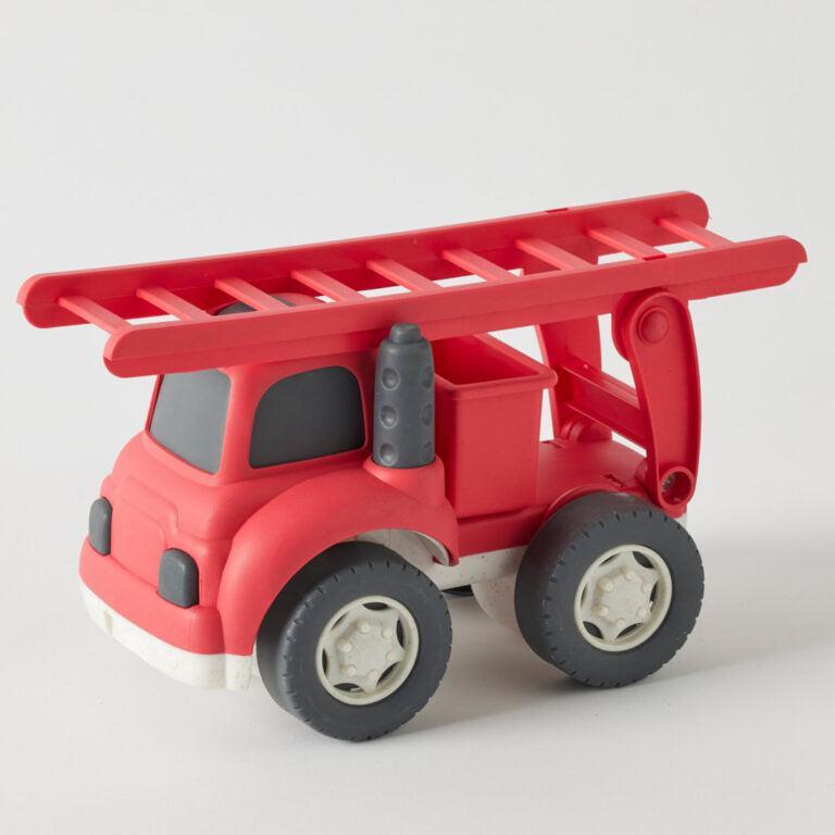 Bioplastic Utility Truck Large-Toys-Jiggle & Giggle-Ladder Truck-The Bay Room