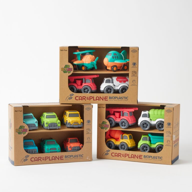 Bioplastic Vehicle Set-Toys-Jiggle & Giggle-The Bay Room
