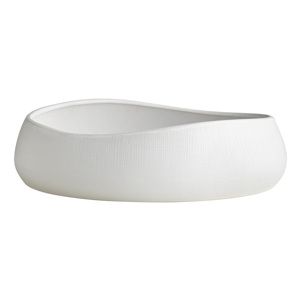 Bisque Oval Bowl 30cm White-Dining & Entertaining-Ecology-The Bay Room