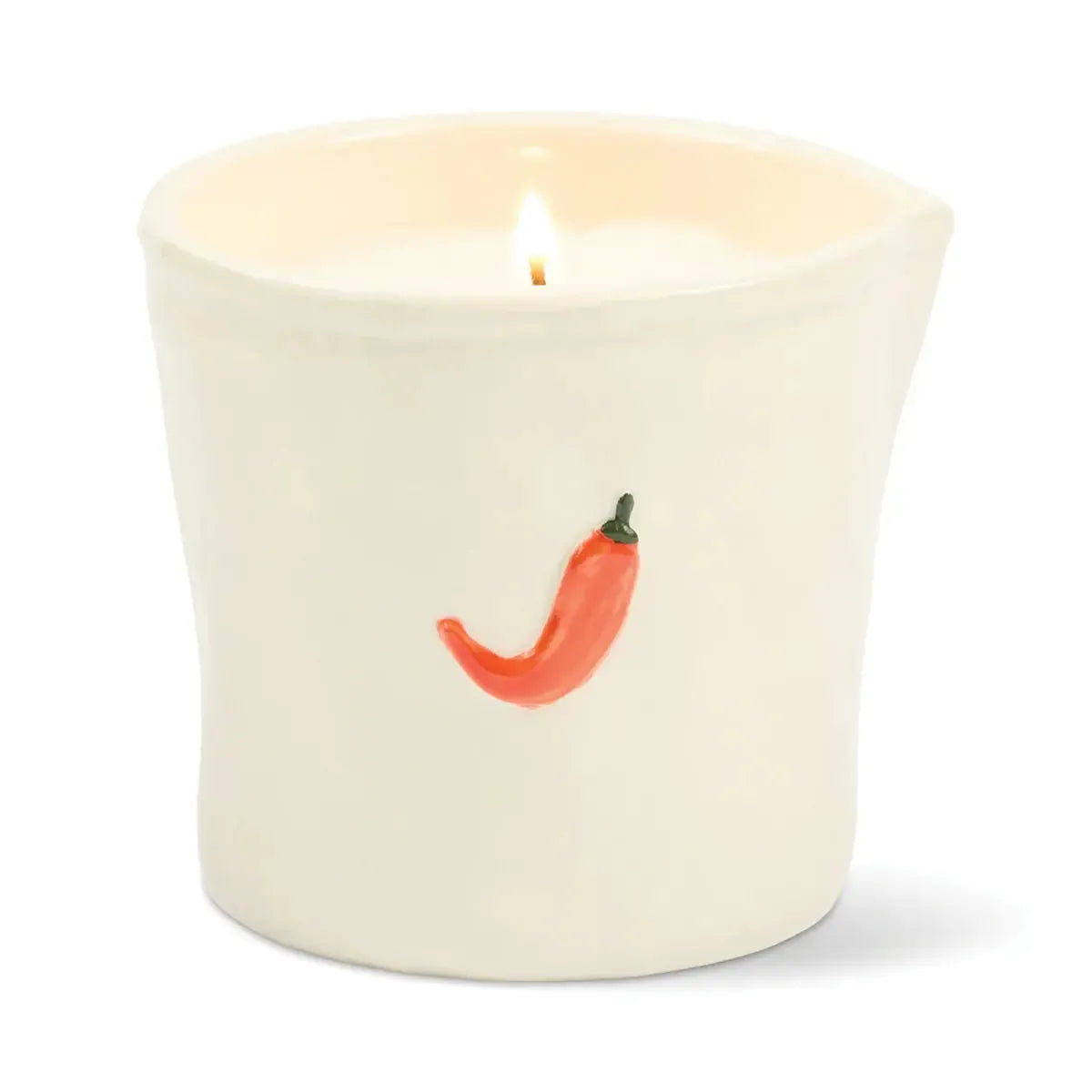 Bistro 8oz Ceramic Candle with Embossed Piment - Piment-Candles & Fragrances-Paddywax-The Bay Room
