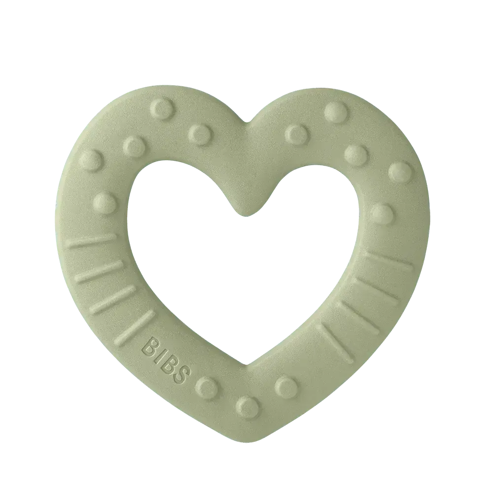 Bitie Heart - Sage-Nursery & Nurture-BIBS-The Bay Room