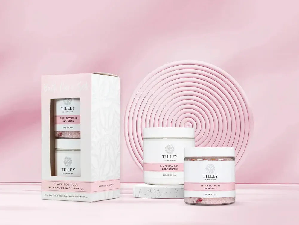 Black Boy Rose - Bath Care Set-Beauty & Well-Being-Tilley-The Bay Room