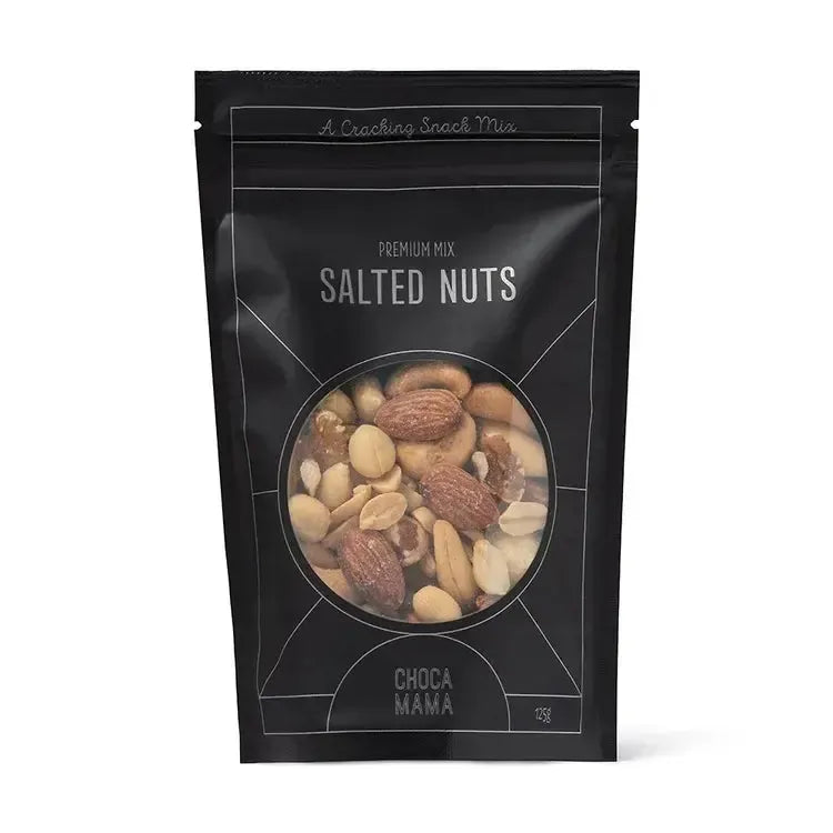 Black Label Salted Premium Mix 125g-Gourmet Food & Drink-Chocamama-The Bay Room