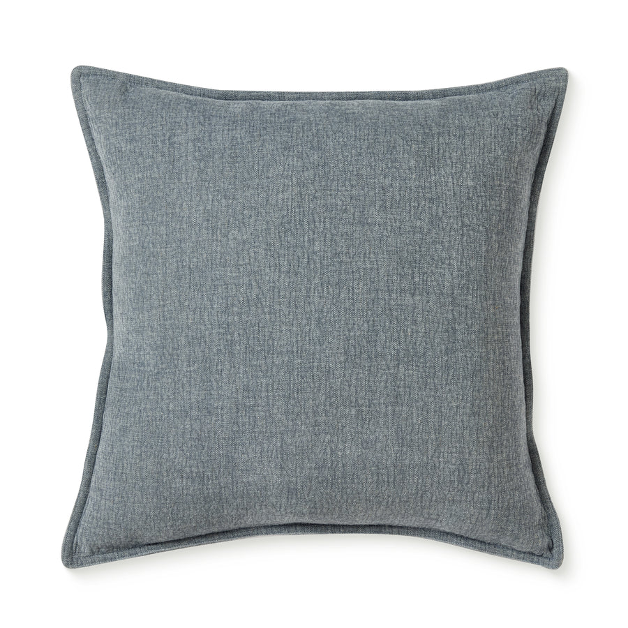 Blake Soft Blue Cushion 50x50cm-Soft Furnishings-Madras Link-The Bay Room