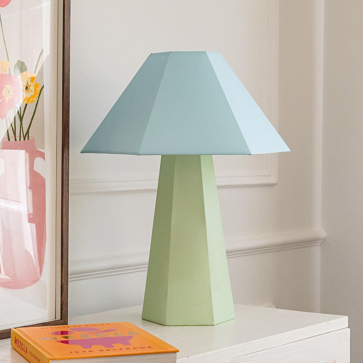 Blake Table Lamp - Glacial Mint-Lighting-Paola & Joy-The Bay Room