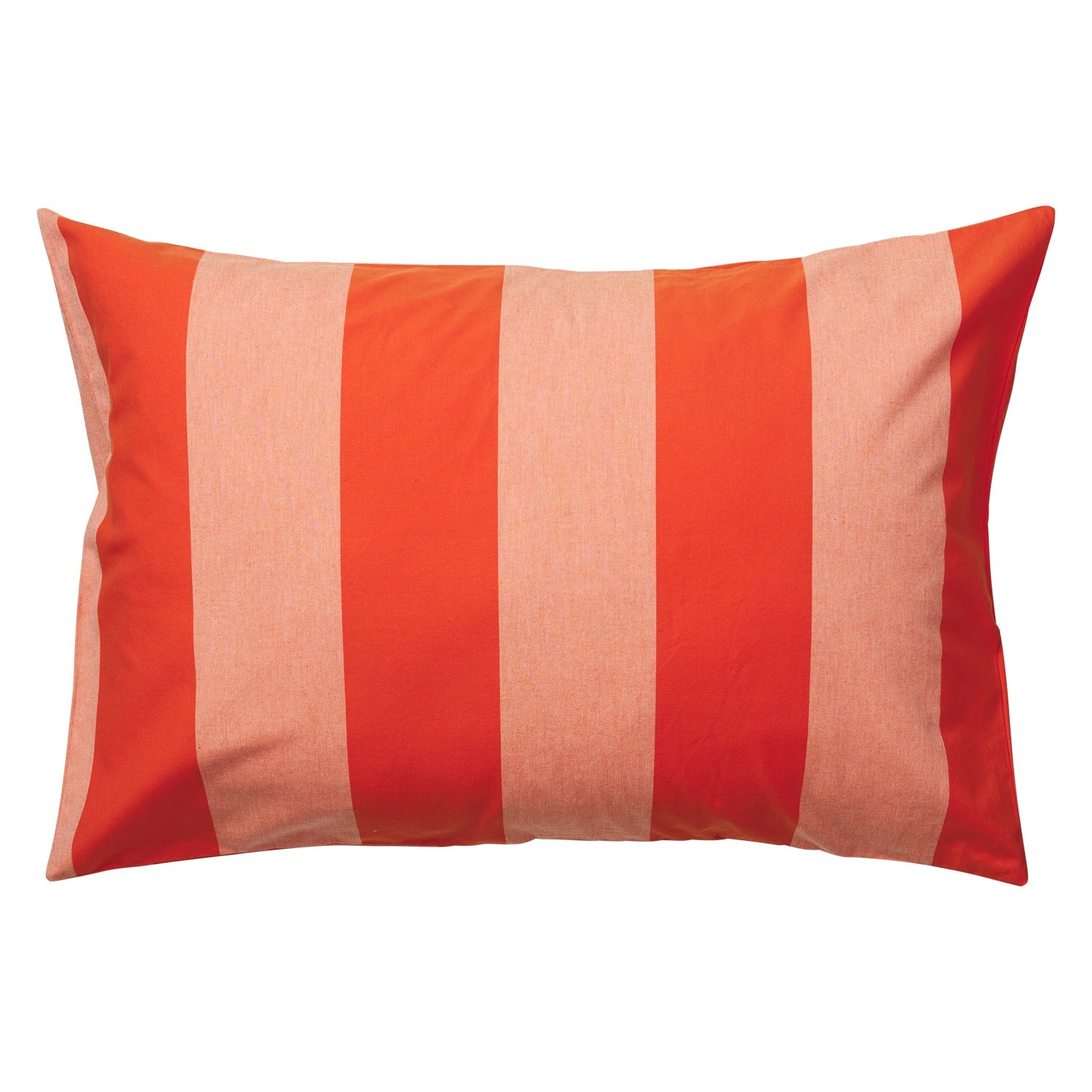 Blanca Cotton Pillowcase Set - Aperol - Standard-Soft Furnishings-PLAY by Sage & Clare-The Bay Room