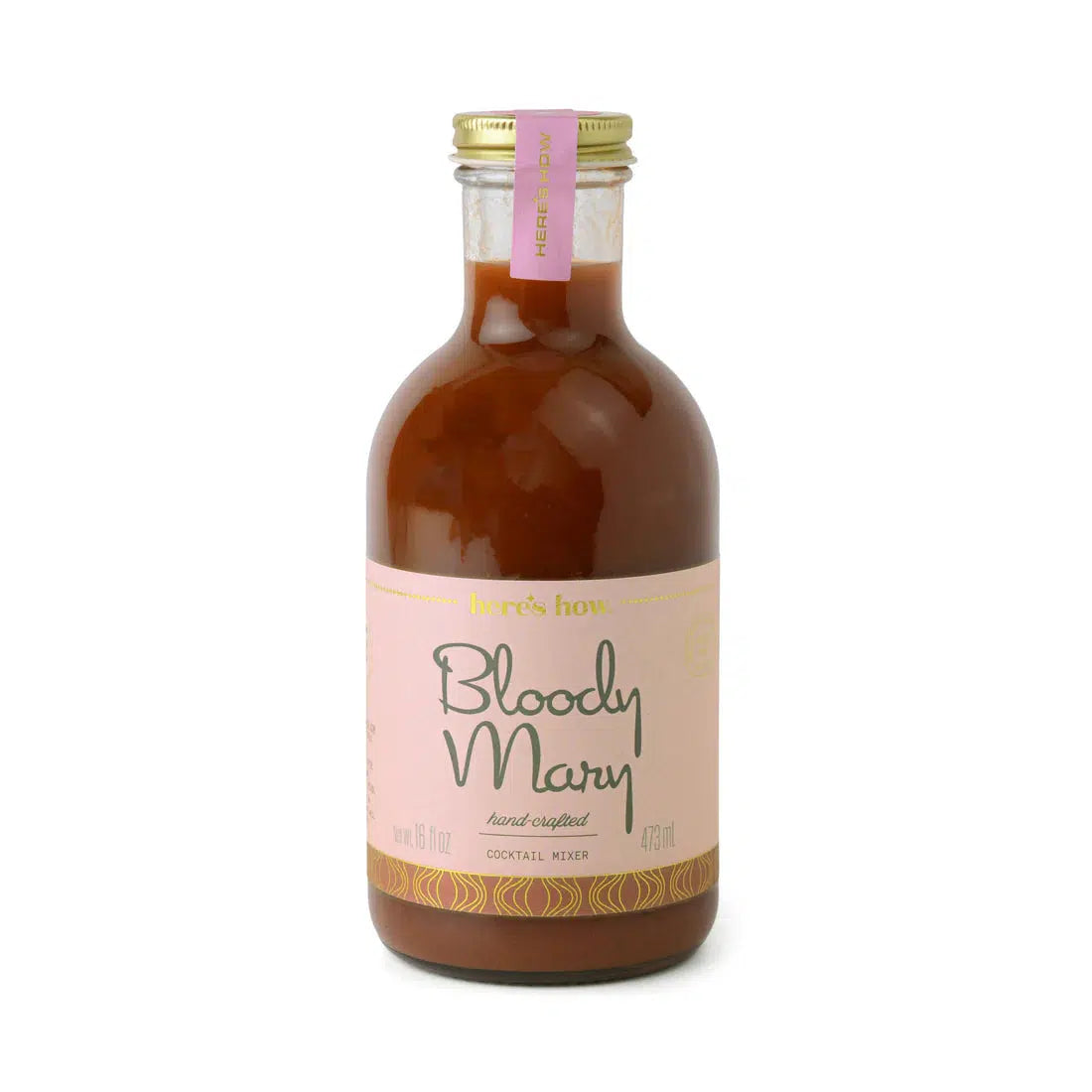 Bloody Mary Mixer 16oz-Gourmet Food & Drink-Here's How-The Bay Room