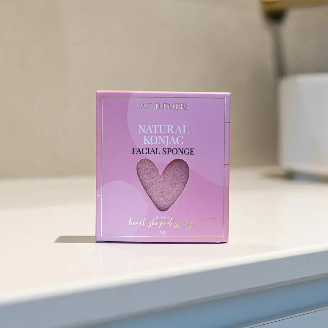 Blush Konjac Facial Sponge-Beauty & Well-Being-Wild Emery-The Bay Room