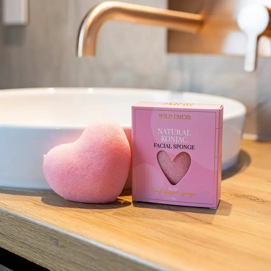 Blush Konjac Facial Sponge-Beauty & Well-Being-Wild Emery-The Bay Room