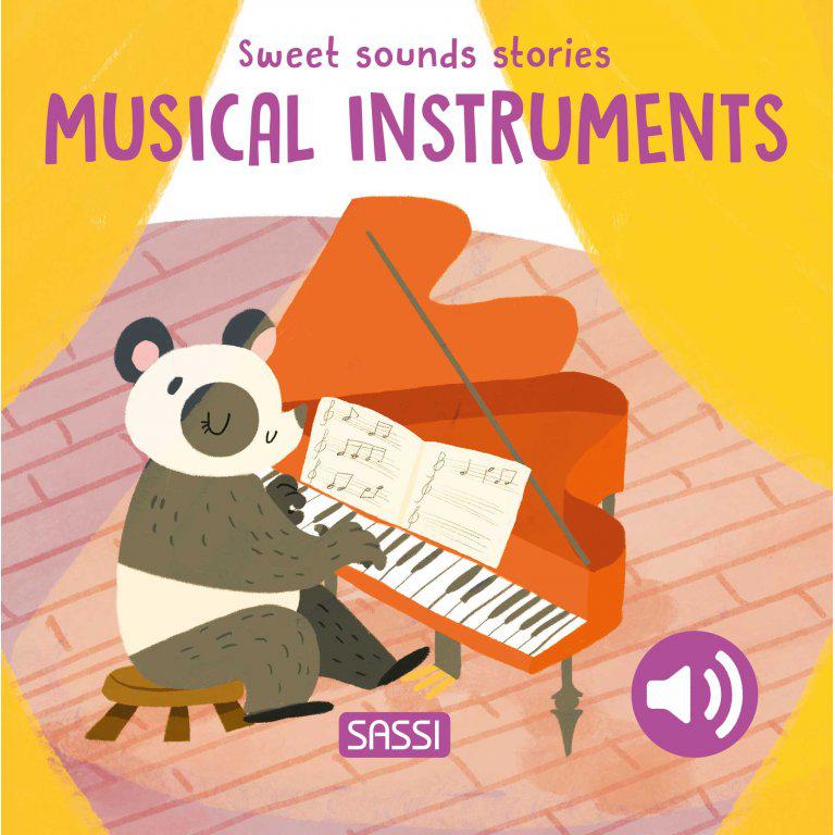 Board Book Sweet Sounds Stories - Musical Instruments-Nursery & Nurture-Sassi-The Bay Room