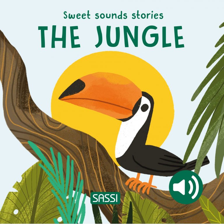 Board Book Sweet Sounds Stories - The Jungle-Nursery & Nurture-Sassi-The Bay Room