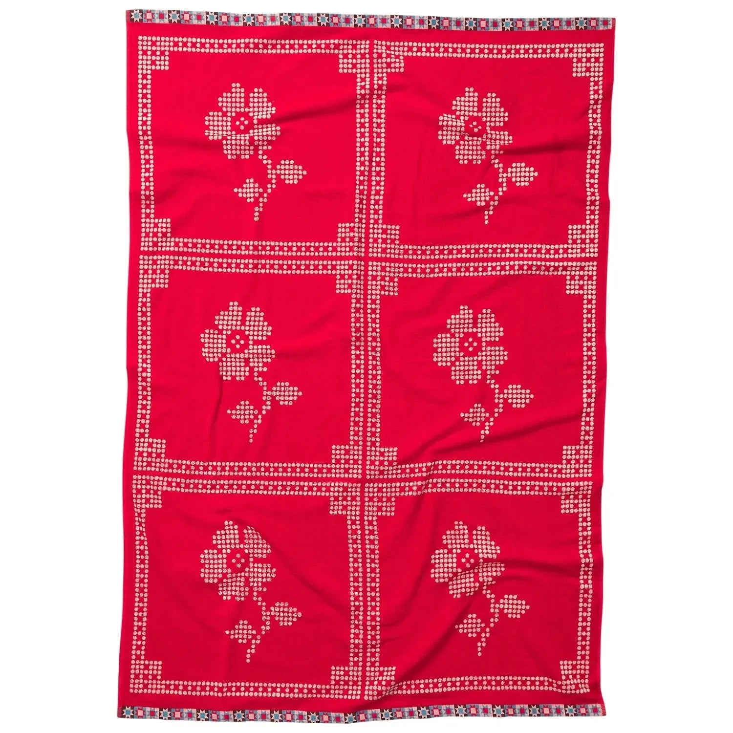 Bonny Bath Sheet - Poppy-Soft Furnishings-Sage & Clare-The Bay Room