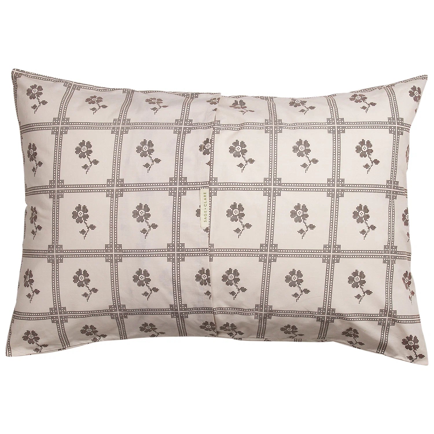 Bonny Cotton Pillowcase Set-Soft Furnishings-Sage & Clare-The Bay Room