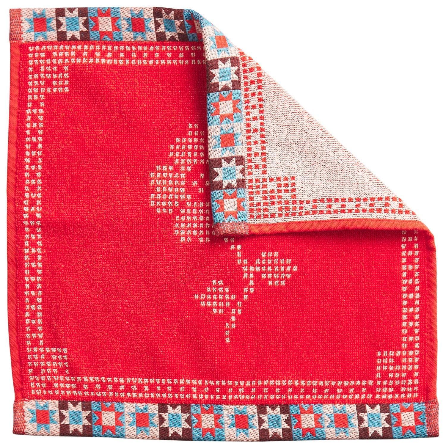 Bonny Face Washer Set - Poppy-Soft Furnishings-Sage & Clare-The Bay Room