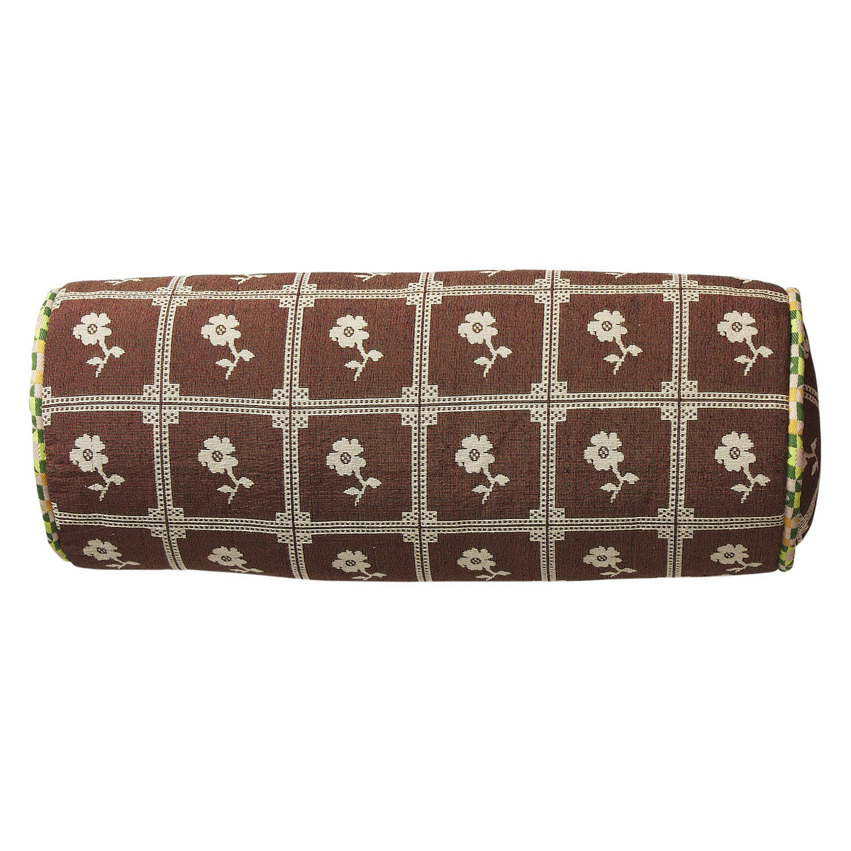 Bonny Jacquard Bolster Cushion-Soft Furnishings-Sage & Clare-The Bay Room