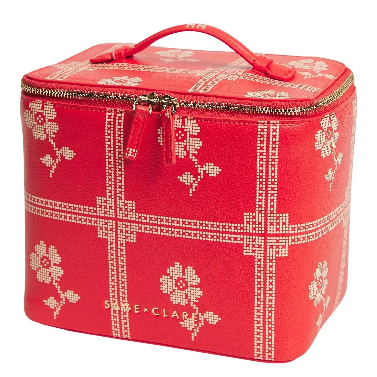 Bonny Medium Vanity Case - Poppy-Beauty & Well-Being-Sage & Clare-The Bay Room