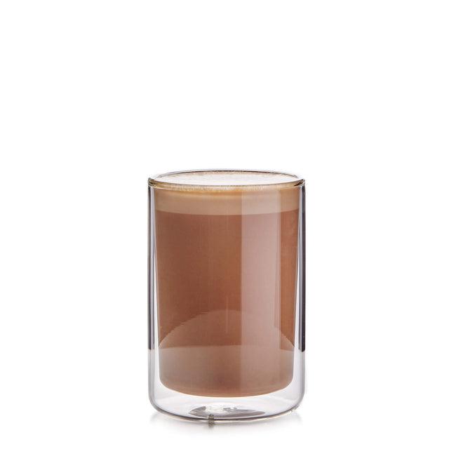 Brew Tall Double Wall Latte Glass - 240mL - Set of 8-Dining & Entertaining-Salt & Pepper-The Bay Room