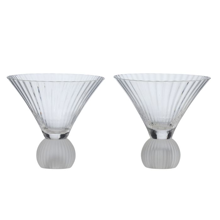 Brighton Set/2 Cocktail Glass 11.5x11cm-Dining & Entertaining-Coast To Coast Home-The Bay Room