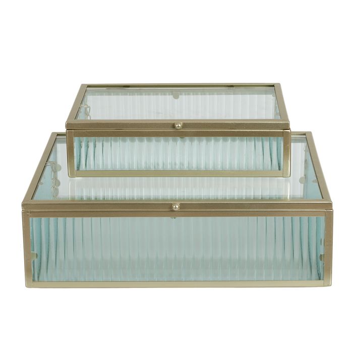 Bronte Glass Box-Decor Items-Coast To Coast Home-The Bay Room