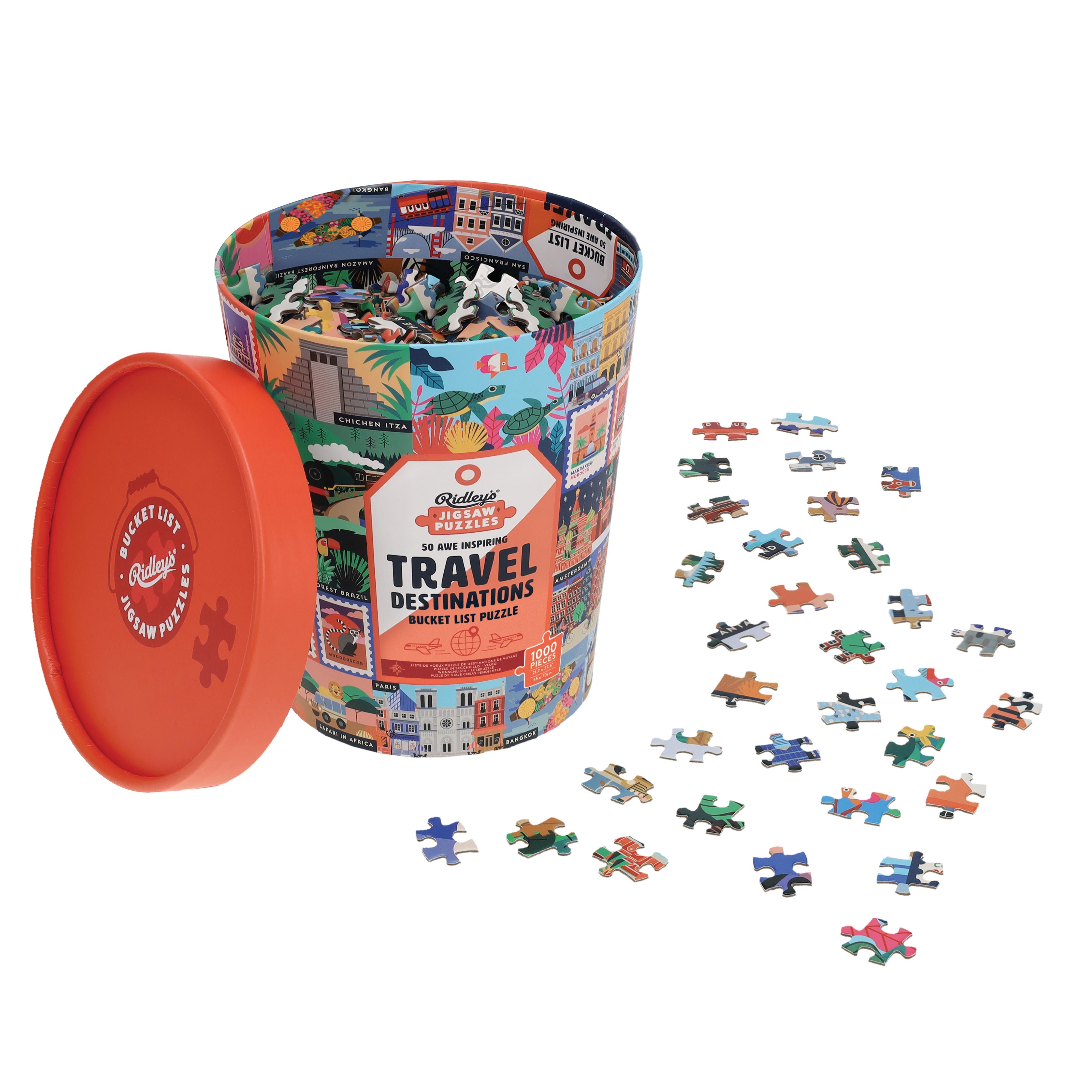 Bucket List Puzzle: Travel Mood-Fun & Games-Ridley's-The Bay Room