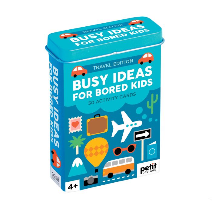 Busy Ideas For Bored Kids: Travel Edition-Toys-Petit Collage-The Bay Room