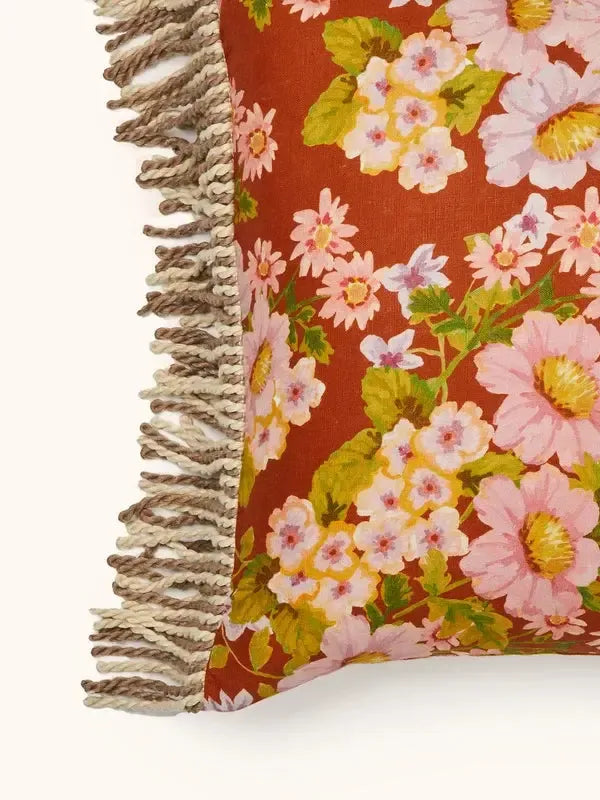 Buttercup Rust 50cm Cushion-Soft Furnishings-Bonnie & Neil-The Bay Room
