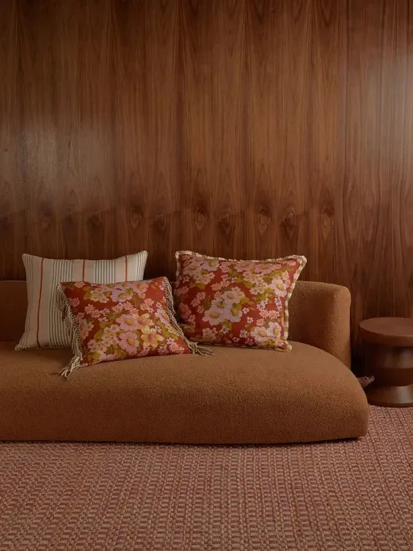 Buttercup Rust 50cm Cushion-Soft Furnishings-Bonnie & Neil-The Bay Room