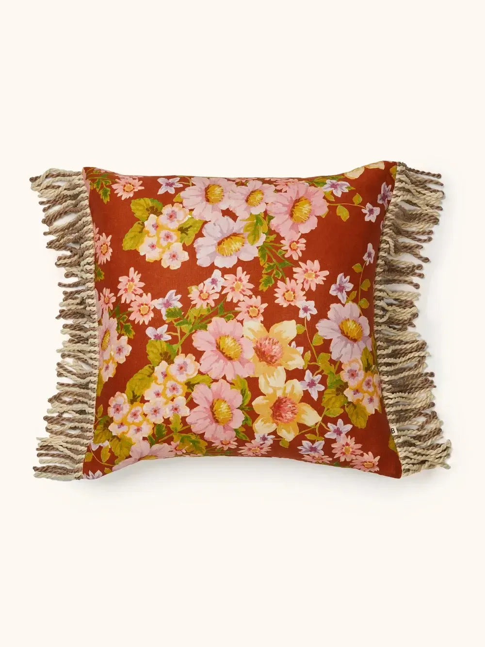 Buttercup Rust 50cm Cushion-Soft Furnishings-Bonnie & Neil-The Bay Room