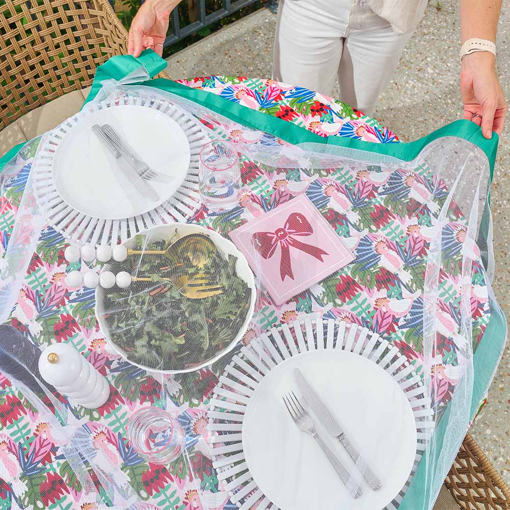 Buzz Off Food Cover Green Large 140x140cm-Dining & Entertaining-Annabel Trends-The Bay Room