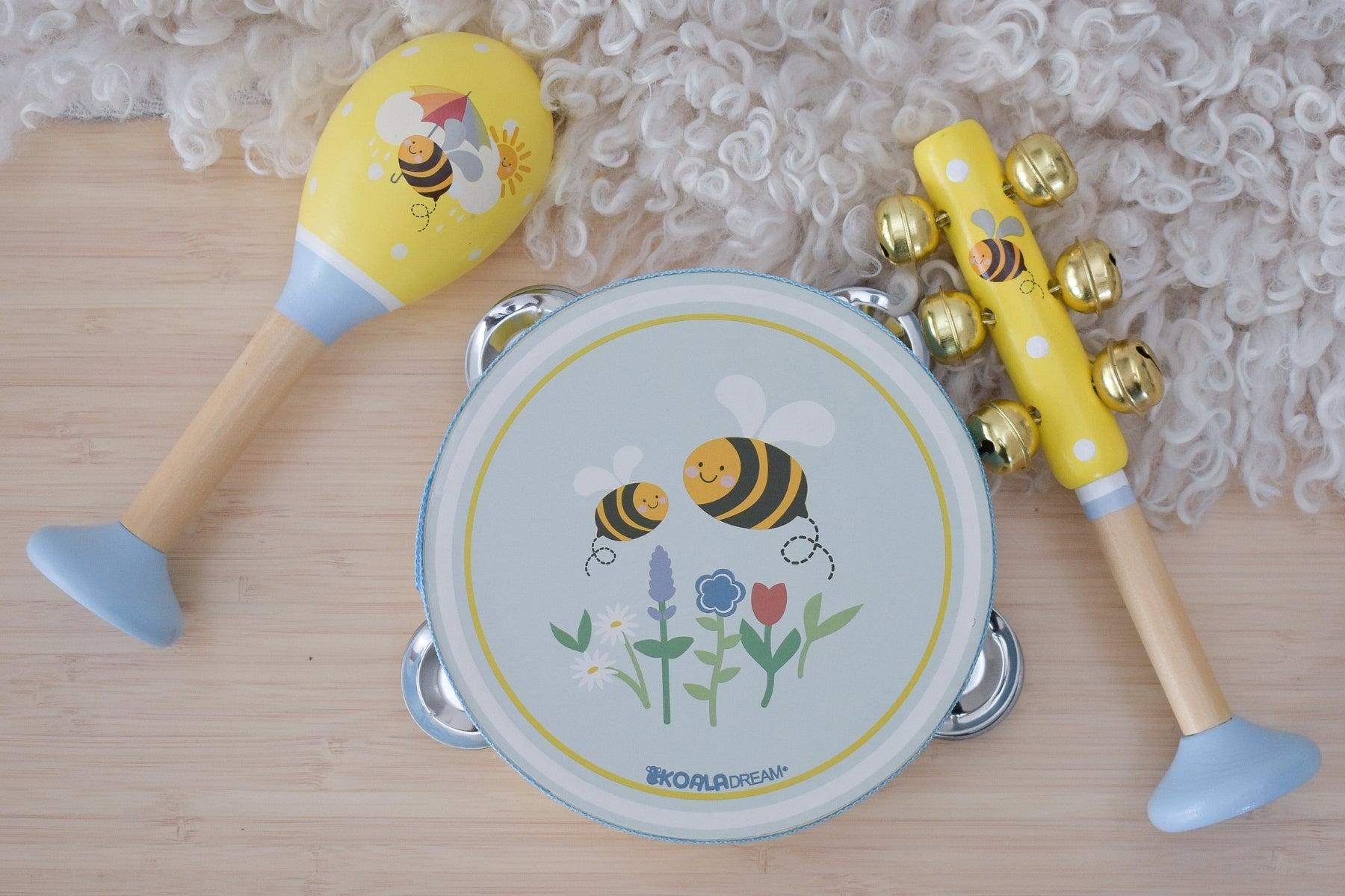 Buzzy Days Bee 3pcs Musical Set-Toys-Eleganter-The Bay Room