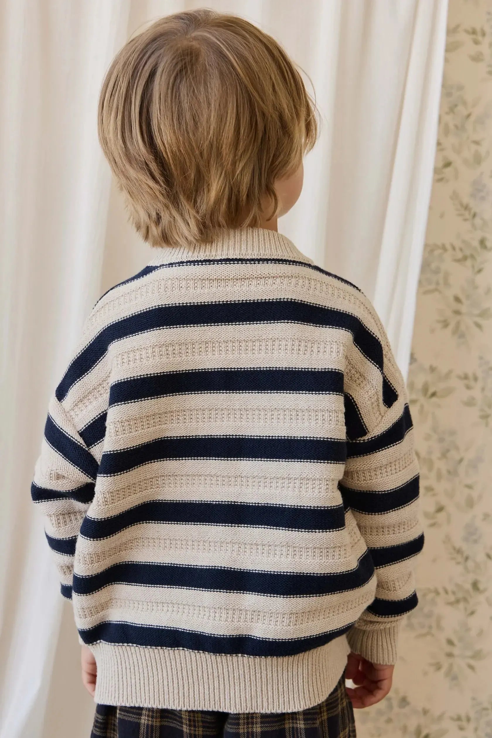 Byron Jumper - Byron Stripe Oat-Clothing & Accessories-Jamie Kay-The Bay Room