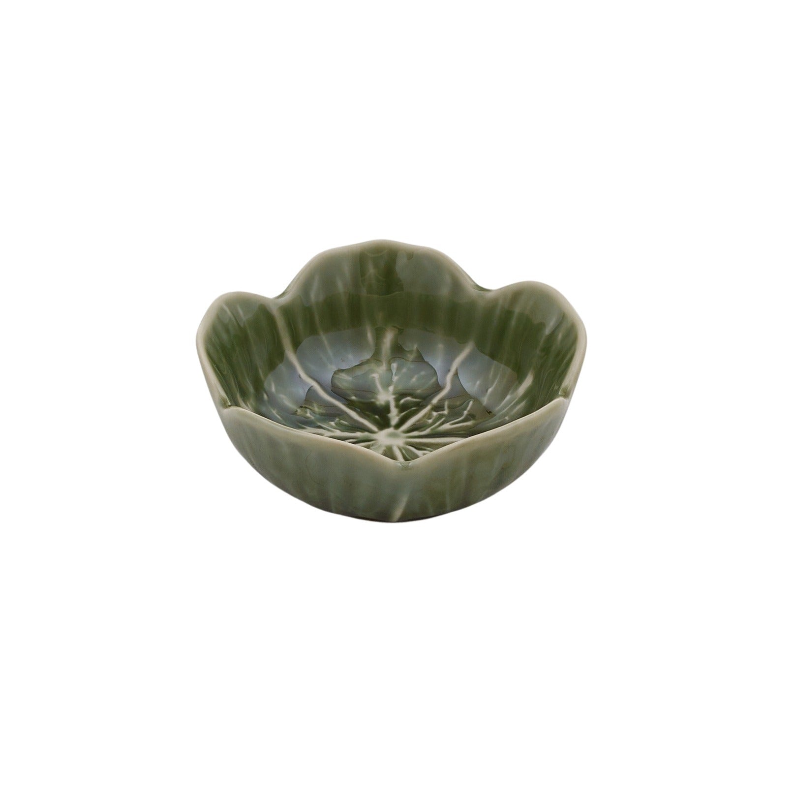 Cabbage Ceramic Bowl 8.5x3.5cm Green-Dining & Entertaining-Coast To Coast Home-The Bay Room