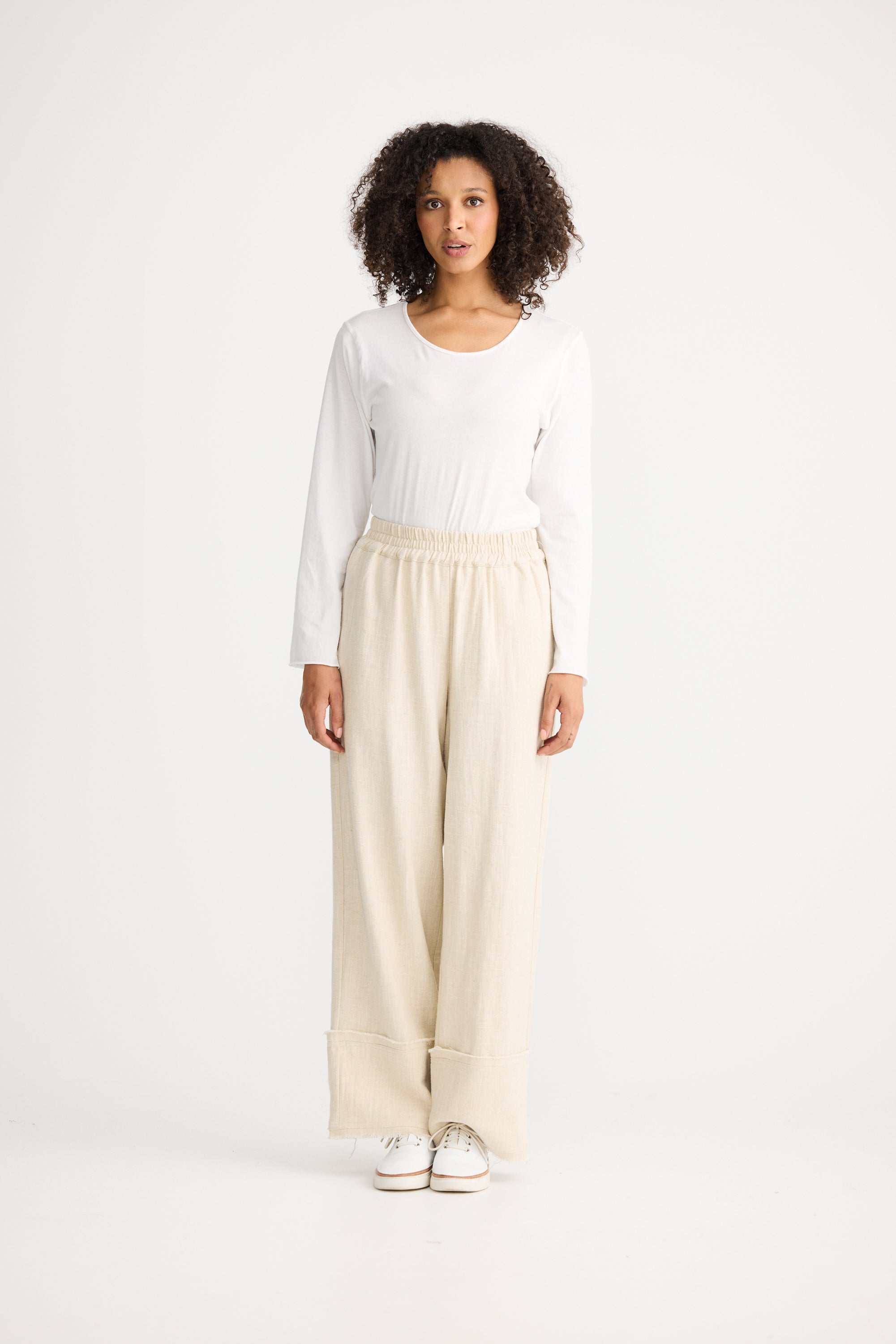 Cadiz Pant - Natural-Pants-The Shanty Corporation-The Bay Room