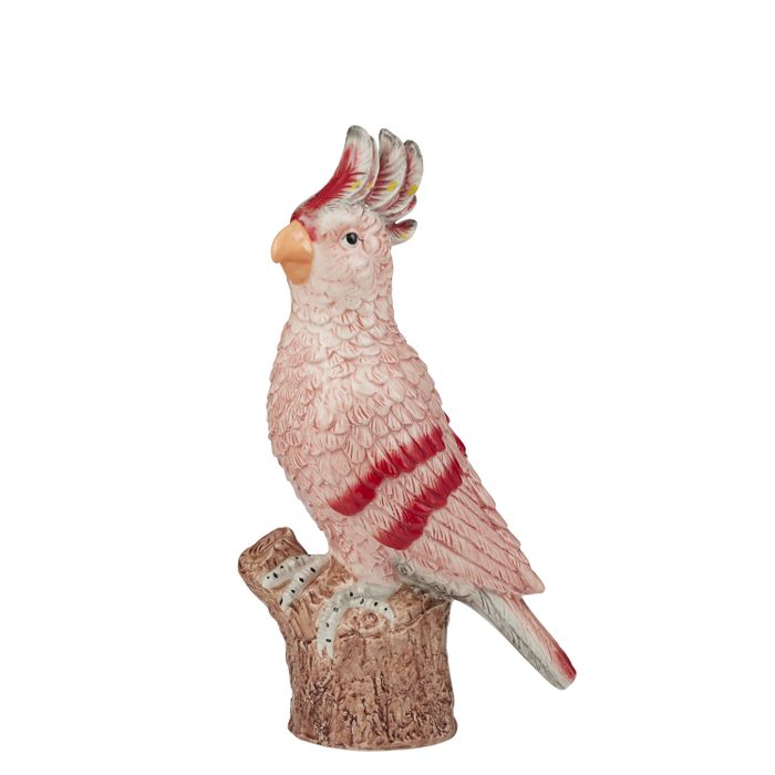 Callie Cockatoo Ceramic Sculpture 15x28.5cm-Decor Items-Coast To Coast Home-The Bay Room