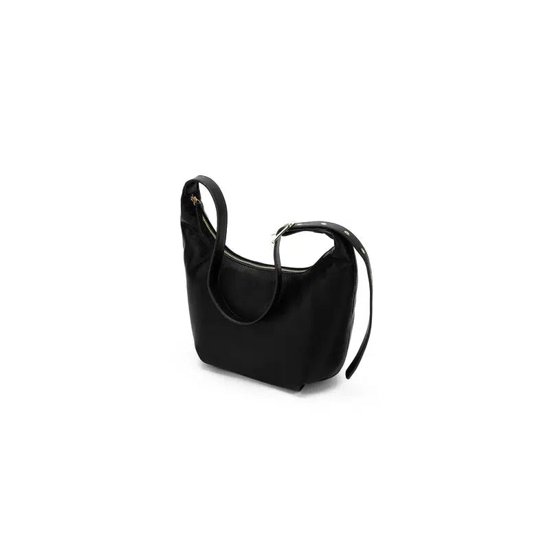 Camille Black Hobo Shoulder/Crossbody Bag-Bags & Clutches-Black Caviar Designs-The Bay Room