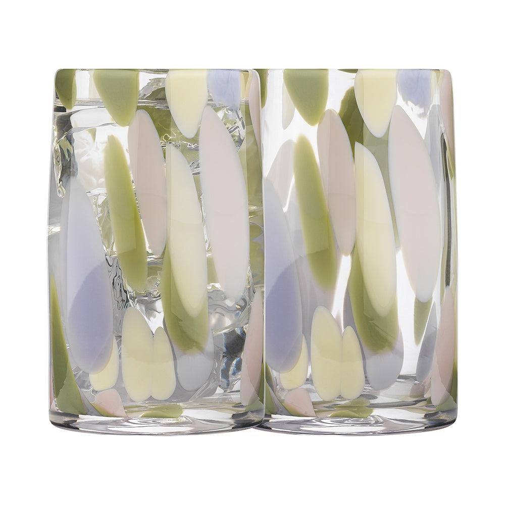 Camille Set of 4 HiBall Tumblers 420ml Meadow-Dining & Entertaining-Ecology-The Bay Room