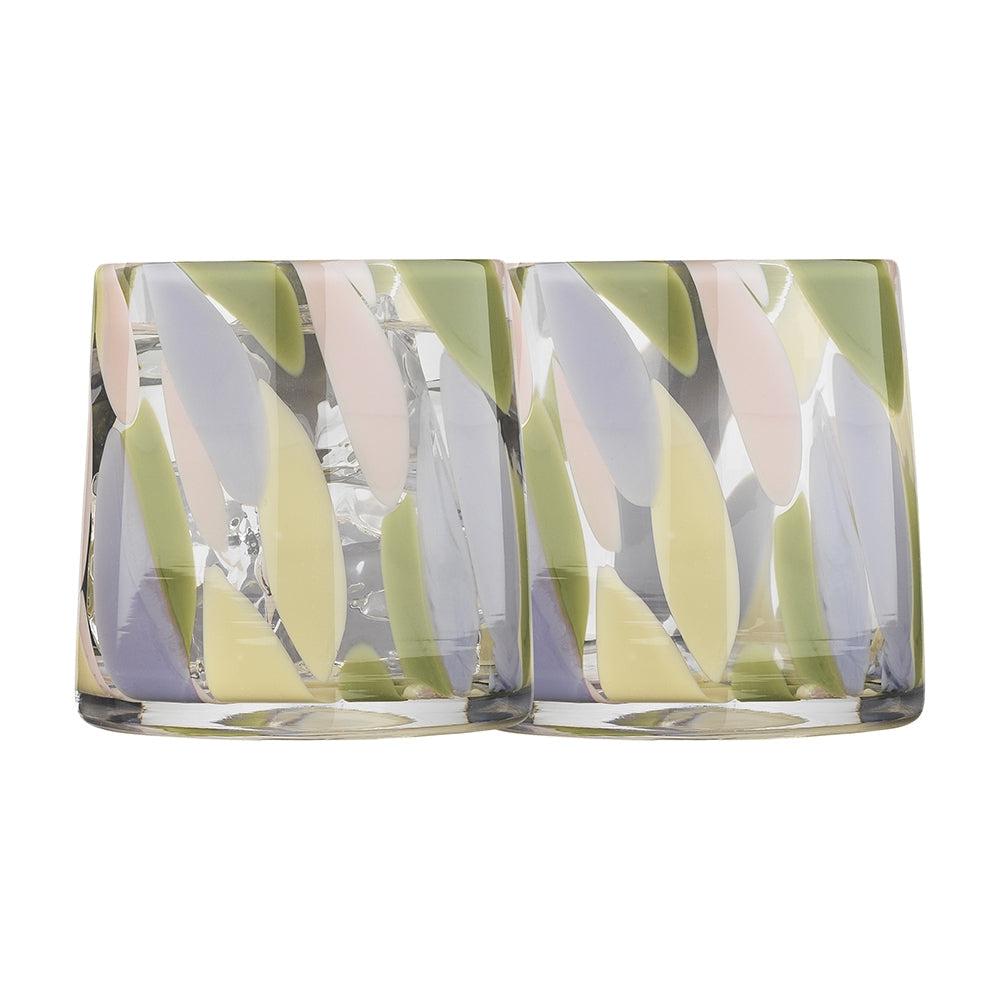 Camille Set of 4 Tumblers 260ml Meadow-Dining & Entertaining-Ecology-The Bay Room