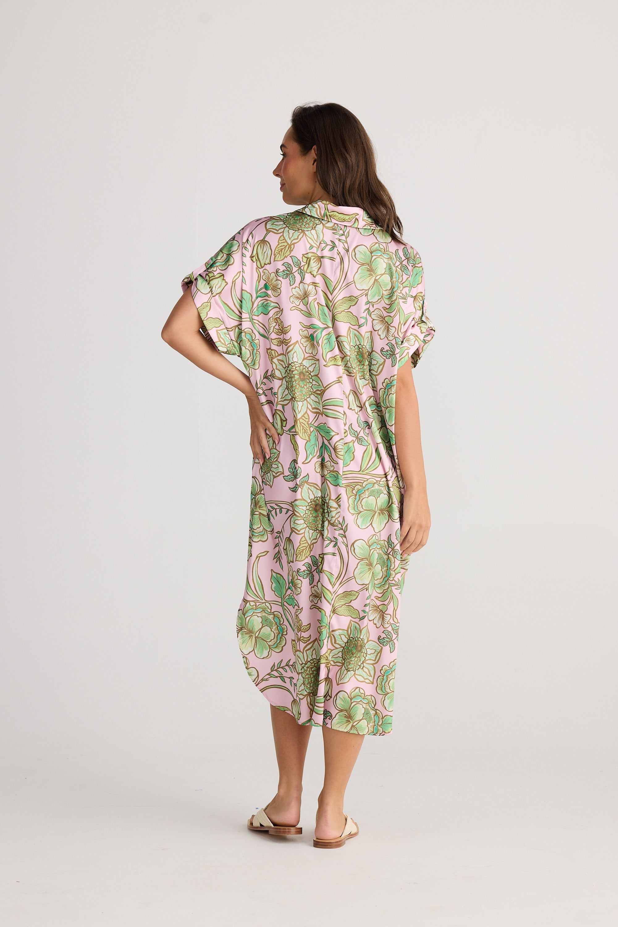 Canal Overshirt - Columbian Floral-Tops-Holiday-The Bay Room