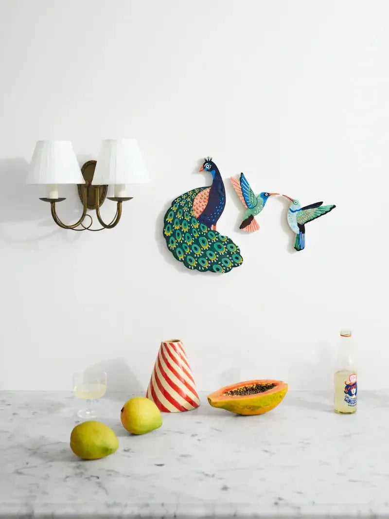 Canopy Hummingbird Wall Art Set-Wall Decor-Jones & Co-The Bay Room