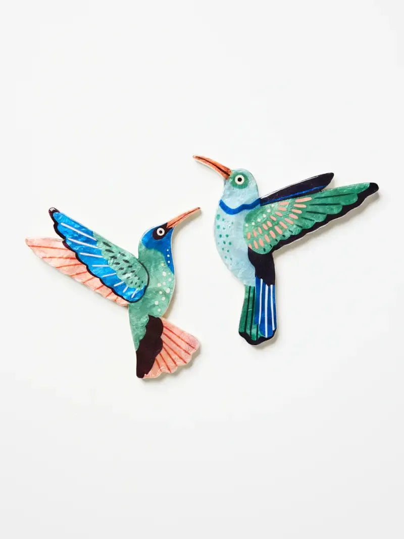 Canopy Hummingbird Wall Art Set-Wall Decor-Jones & Co-The Bay Room