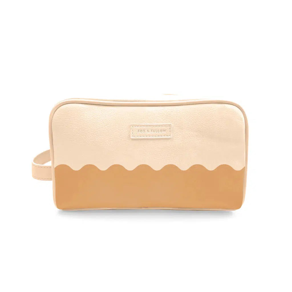 Caramel Ripple Wash Bag-Nursery & Nurture-Fox & Fallow-The Bay Room