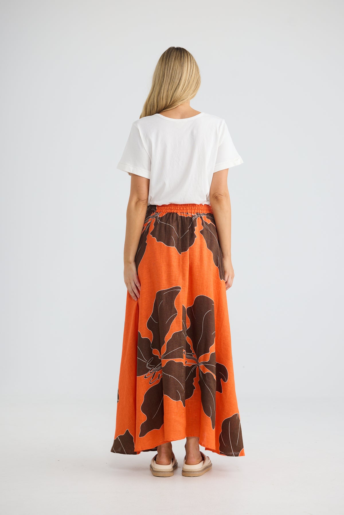 Carousel Skirt - Hibiscus Breeze-Skirts-Holiday-The Bay Room