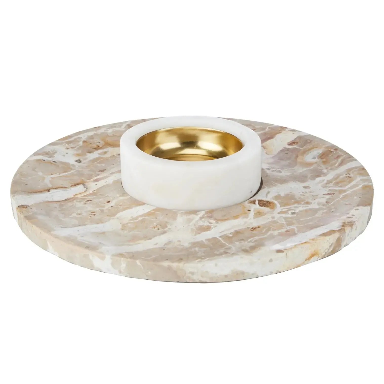 Carprani Round Chip Dip Platter 33x33x8cm-Grand Designs-The Bay Room