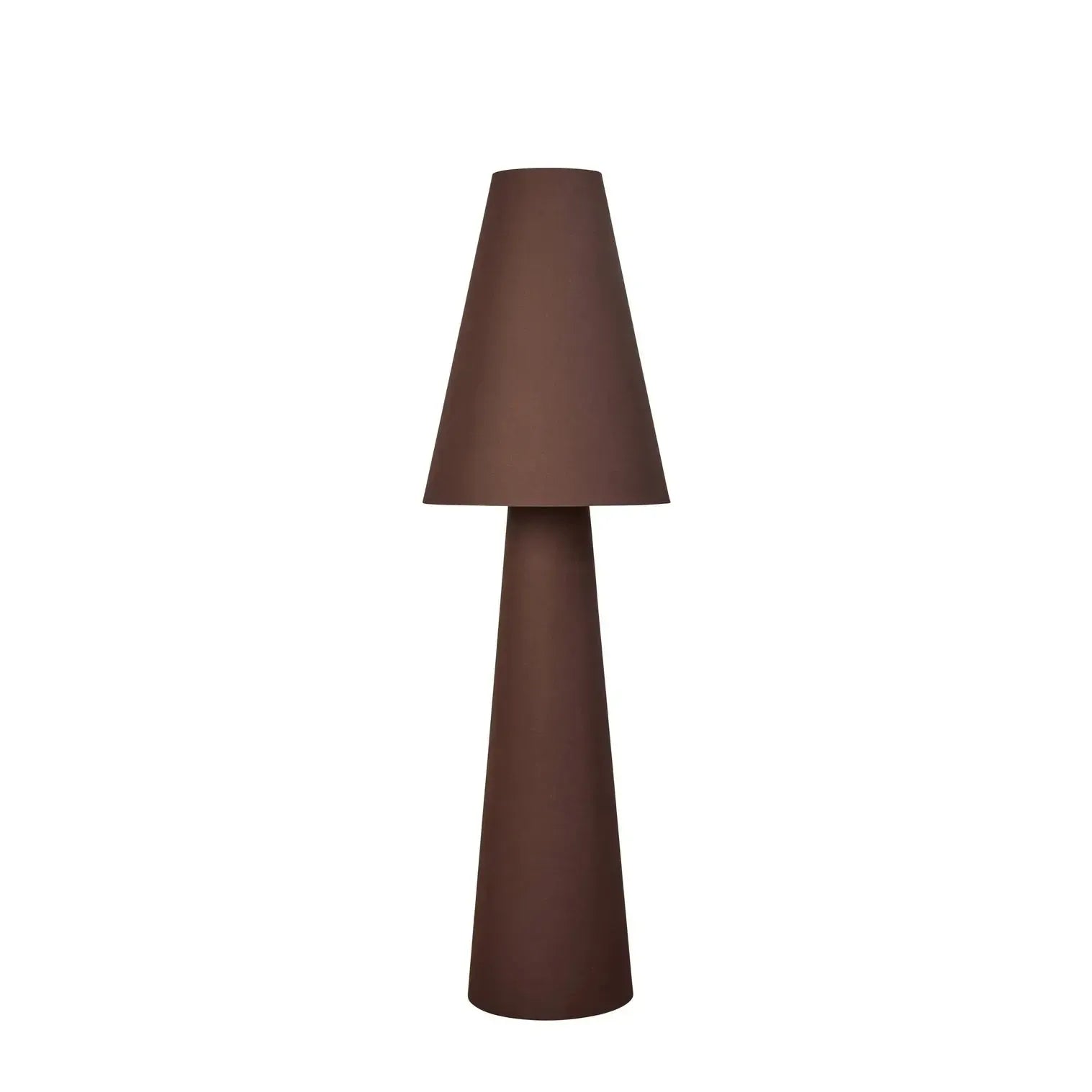 Carrington Linen Floor Lamp Brown-Lighting-Amalfi-The Bay Room
